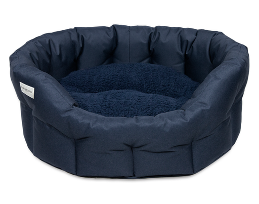 EarthBound Round WaterProof Bed Midnight Blue