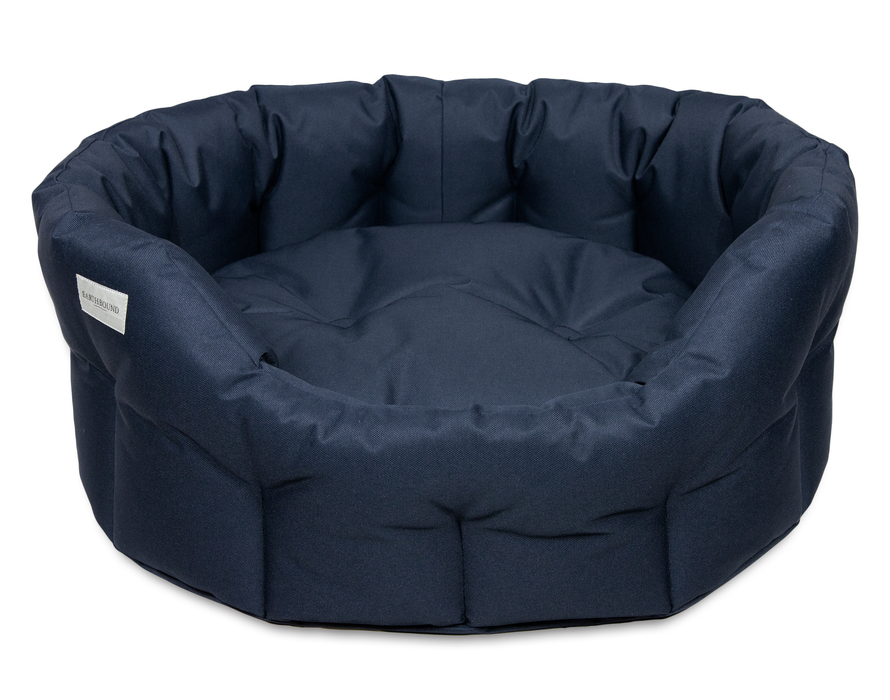 EarthBound Round WaterProof Bed Midnight Blue