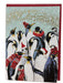 The Art File Merry Penguin Card