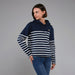 Toggi Princeton Stripe Hoodie Navy