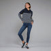 Toggi Princeton Stripe Hoodie Navy