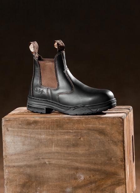 Mountain Horse Protective Jodhpur Boots Brown