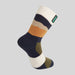 Ridgeline Merino Mid Navy Stripes Socks