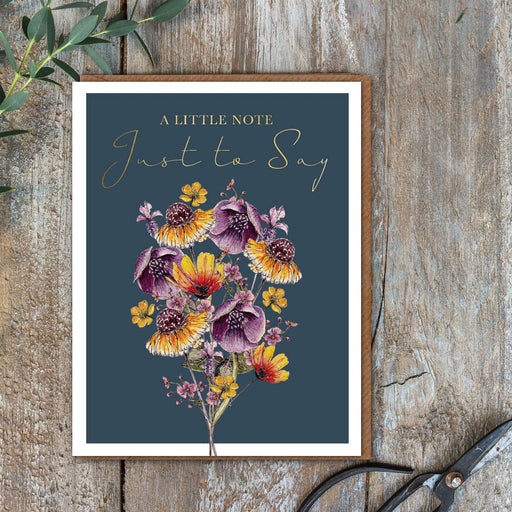 Toasted Crumpets Just To Say Card