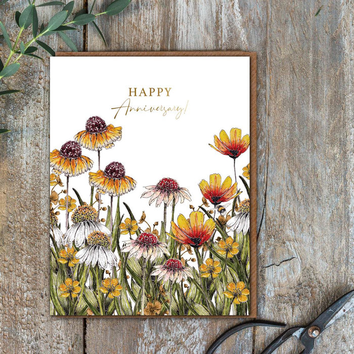 Toasted Crumpet Happy Anniversary Card