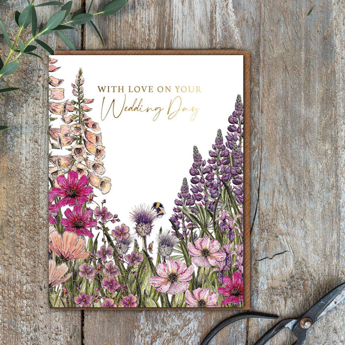 Toasted Crumpets On Your Wedding Day Card