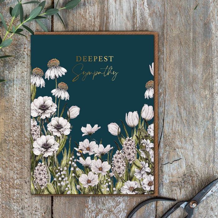 Toasted Crumpet Deepest Sympathy Day Card