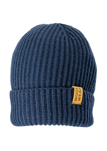 WoofWear Ribbed Beanie Navy
