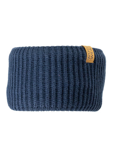 WoofWear Ribbed Head Band Navy

