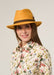 Alan Paine Richmond Felt Hat Mustard Feather
