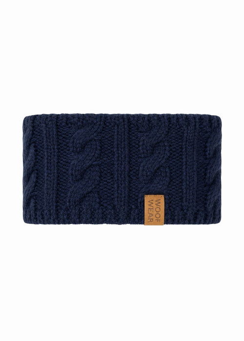 WoofWear Cable Knit Headband