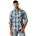 Ariat Heathcliffe Long Sleeved Shirt Blue Plaid