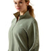 Ariat Foundation Logo 1/2 Zip Sweatshirt Sea Spray