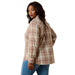 Ariat Billie Jean Shirt White Pepper & Coral Plaid
