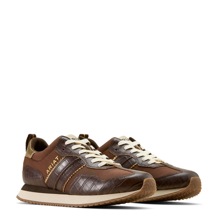 Ariat Women's Ranch Runner Shoes Aged Tan