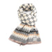 Miss Sparrow Piper Geo Scarf - Grey
