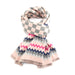 Miss Sparrow Piper Geo Scarf - Pink
