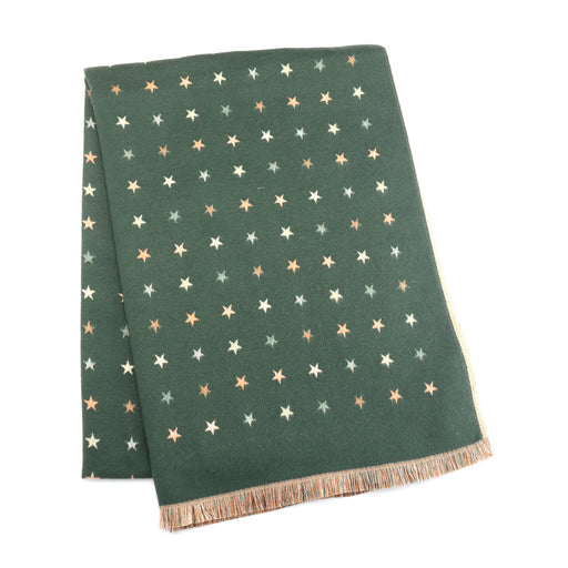 Miss Sparrow Flo Stars Scarf - Green
