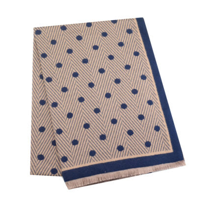 Miss Sparrow Ines Dots Scarf Navy