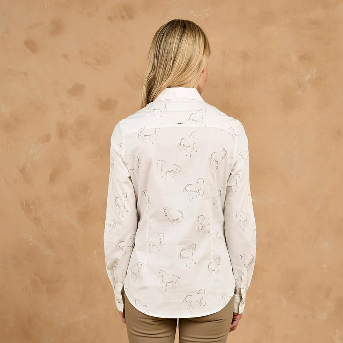 Toggi Sigrid Printed Shirt White