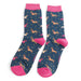 Miss Sparrow Sausage Dog & Spots Socks