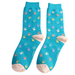 Miss Sparrow Multi Paw Prints Socks