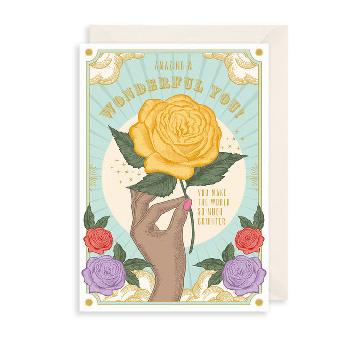 The Art File Amazing And Wonderful You Card
