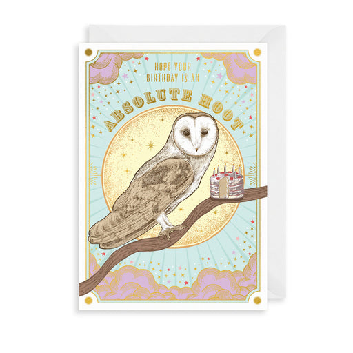 The Art File Absolute Hoot Of A Birthday Card