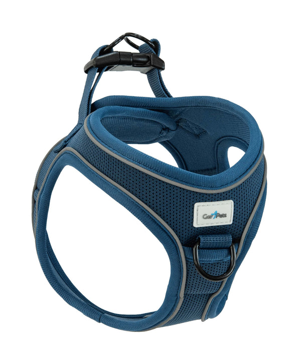 GorPets Soft Mesh Harness Blue