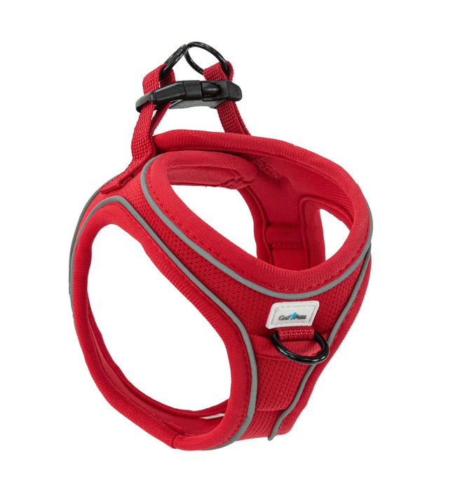 GorPets Soft Mesh Harness Red