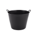 Red Gorilla Tub® Medium 26 Litres Black