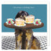 Little Dog Laughed And Cake Birthday Card

