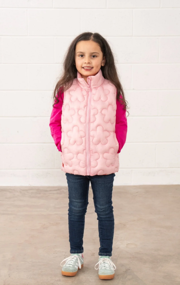 LightHouse Amber Gilet Baby Pink