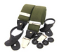 Soprano Leather End Braces Olive