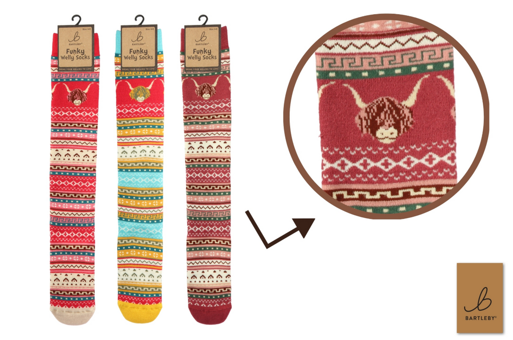 Funky Welly Sock Nordic Highland