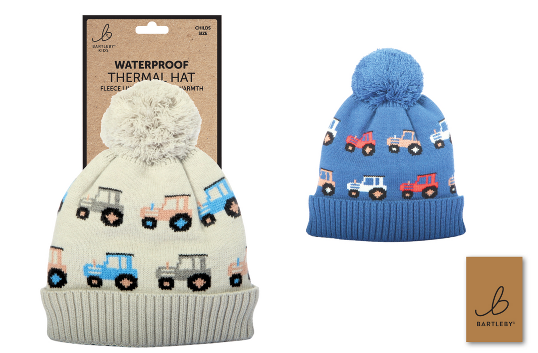 Childs Waterproof Bobble Hat, Tracto