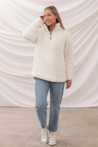 LightHouse Bay Fleece Coconut