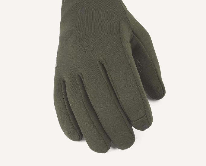 SealSkinz Acle Water Resistant Nano Fleece Gloves Olive