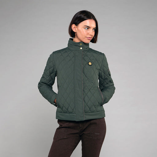 Toggi Sidwell Quilted Jacket Dark Khaki