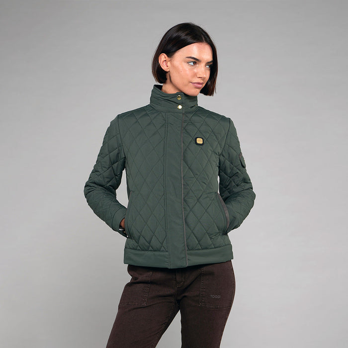 Toggi Sidwell Quilted Jacket Dark Khaki