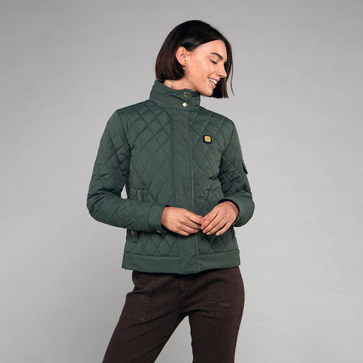Toggi Sidwell Quilted Jacket Dark Khaki