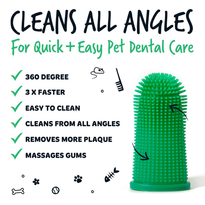 Finger Toothbrush Single