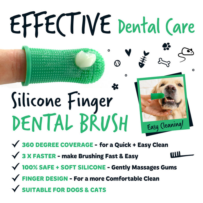 Finger Toothbrush Single