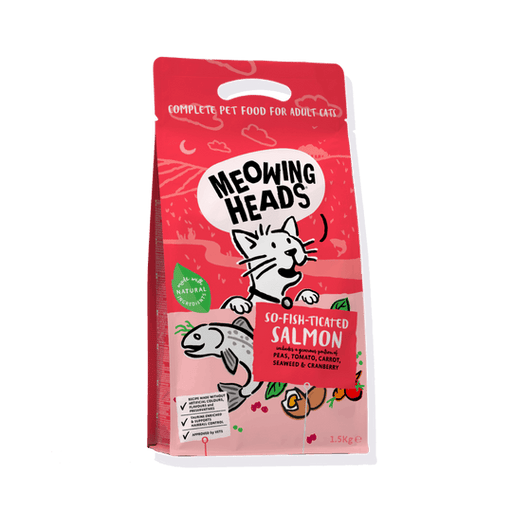 Meowing Heads So-Fish Salmon Dry Cat Food