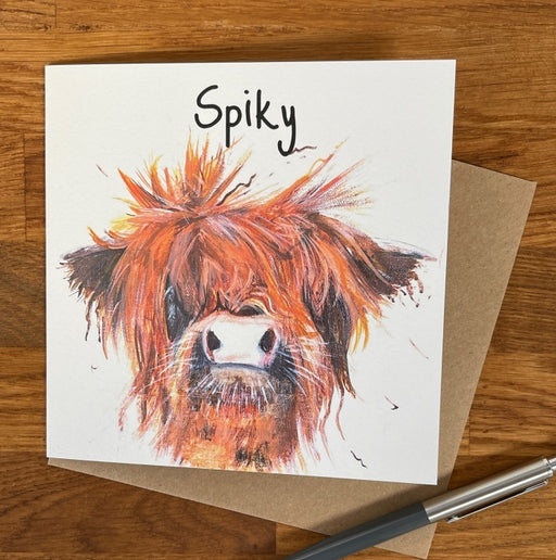 Pankhurst Gallery Spiky Card