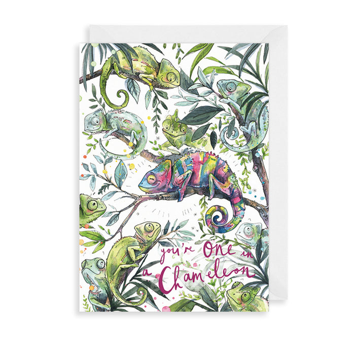 The Art File One In A Chameleon Card