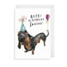 The Art File Happy Birthday Sausage Card
