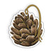 Decadence Pine Cone Gift Tag Pack-4