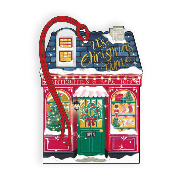 St Nicholas St Gift Tag Pack-4