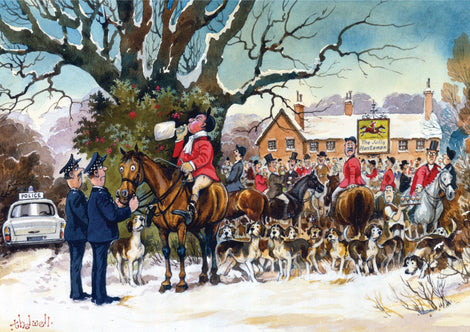 Charles Sainsbury-Plaice Breathalysed Card Thelwell